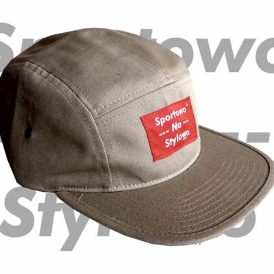 czapka panelowa piaskowa